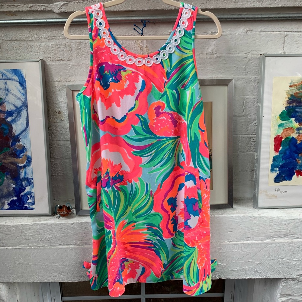 Lilly Pulitzer Stella Shift Paradise Bound size 6
